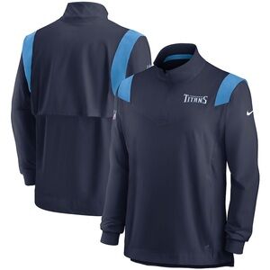 NWT Tennessee Titans Nike Sideline Coaches Repel Quarter-Zip Jacket